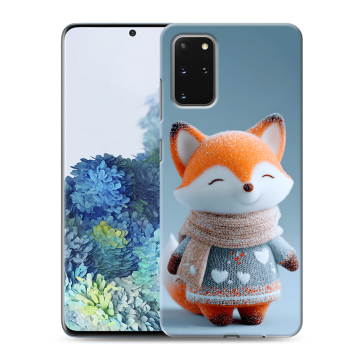 Силиконовый чехол на Samsung Galaxy S20 Plus с принтом Лиса
