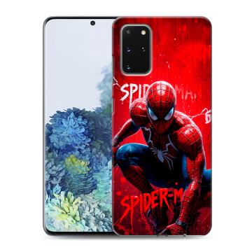 Силиконовый чехол на Samsung Galaxy S20 Plus с принтом Spiderman Человек паук
