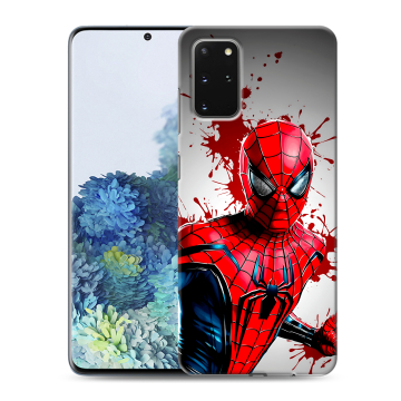 Силиконовый чехол на Samsung Galaxy S20 Plus с принтом Spiderman Человек паук Силиконовый чехол на Samsung Galaxy S20 Plus с принтом Spiderman Человек паук