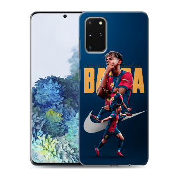 Силиконовый чехол на Samsung Galaxy S20 Plus с принтом Барселона Barca Yamal Силиконовый чехол на Samsung Galaxy S20 Plus с принтом Барселона Barca Yamal