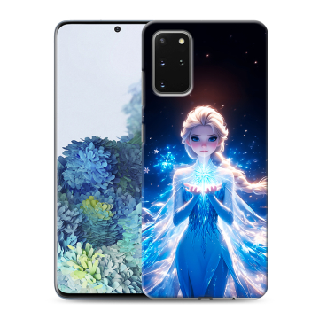 Силиконовый чехол на Samsung Galaxy S20 Plus с принтом Холодное сердце Frozen Силиконовый чехол на Samsung Galaxy S20 Plus с принтом Холодное сердце Frozen
