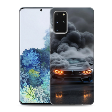 Силиконовый чехол на Samsung Galaxy S20 Plus с принтом BMW БМВ