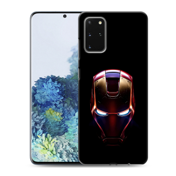 Силиконовый чехол на Samsung Galaxy S20 Plus с принтом IronMan Железный человек Силиконовый чехол на Samsung Galaxy S20 Plus с принтом IronMan Железный человек