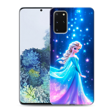 Силиконовый чехол на Samsung Galaxy S20 Plus с принтом Холодное сердце Frozen Силиконовый чехол на Samsung Galaxy S20 Plus с принтом Холодное сердце Frozen