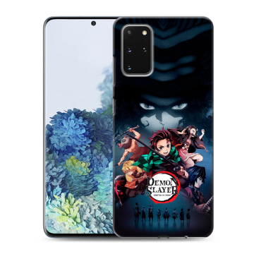 Силиконовый чехол на Samsung Galaxy S20 Plus с принтом Demon Slayer Клинок рассекающий демонов Силиконовый чехол на Samsung Galaxy S20 Plus с принтом Demon Slayer Клинок рассекающий демонов