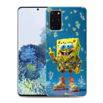 Силиконовый чехол на Samsung Galaxy S20 Plus с принтом Спанч боб Спанчбоб Силиконовый чехол на Samsung Galaxy S20 Plus с принтом Спанч боб Спанчбоб