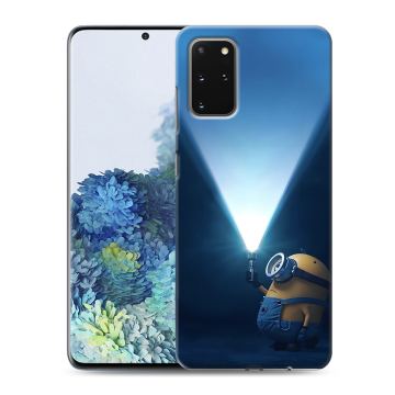 Силиконовый чехол на Samsung Galaxy S20 Plus с принтом Миньоны Силиконовый чехол на Samsung Galaxy S20 Plus с принтом Миньоны
