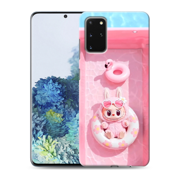 Силиконовый чехол на Samsung Galaxy S20 Plus с принтом Labubu Лабубу Силиконовый чехол на Samsung Galaxy S20 Plus с принтом Labubu Лабубу