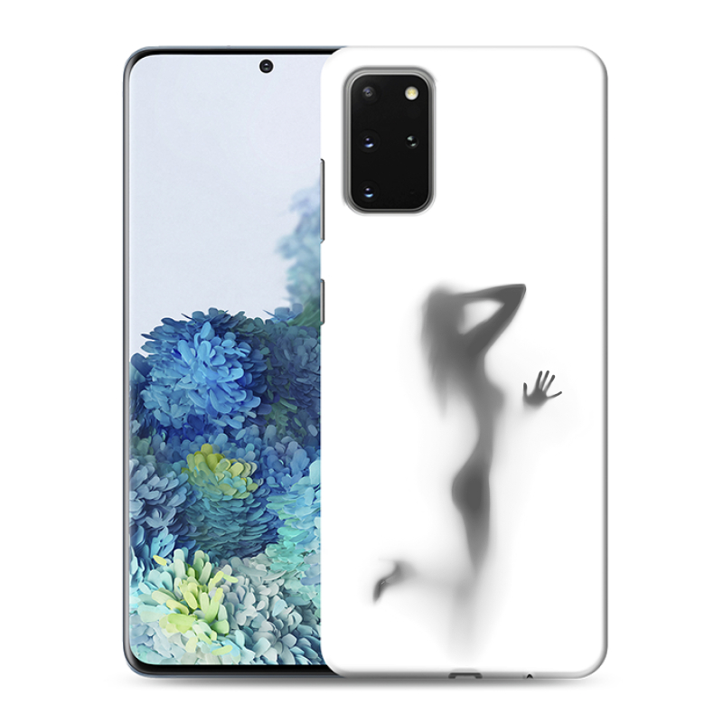 Силиконовый противоударный чехол на Samsung Galaxy S20 Plus с принтом Силуэт Силиконовый противоударный чехол на Samsung Galaxy S20 Plus с принтом Силуэт