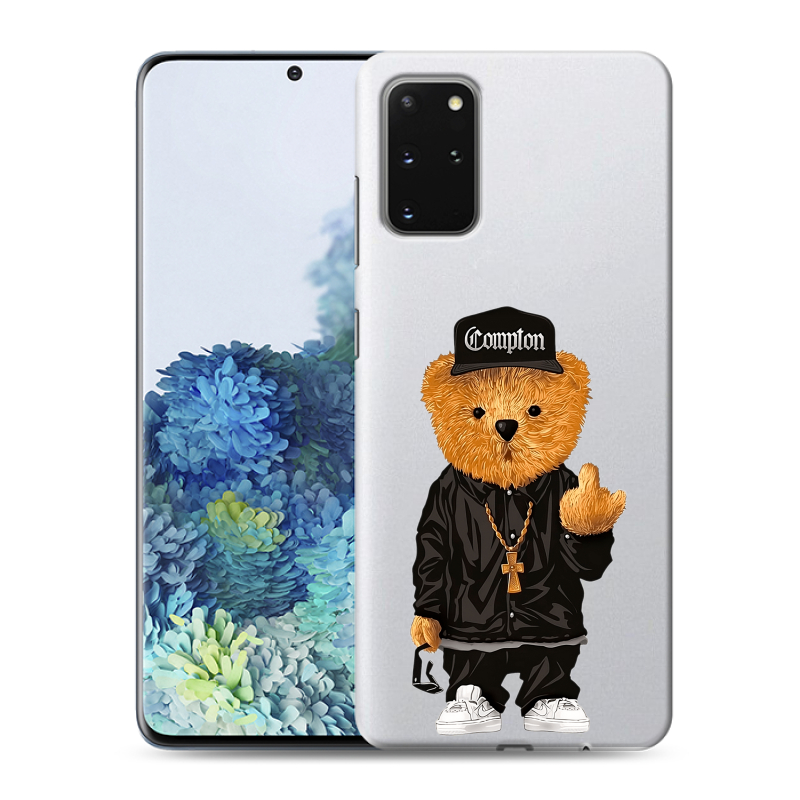 Силиконовый чехол на Samsung Galaxy S20 Plus с принтом Плюшевый медведь Силиконовый чехол на Samsung Galaxy S20 Plus с принтом Плюшевый медведь