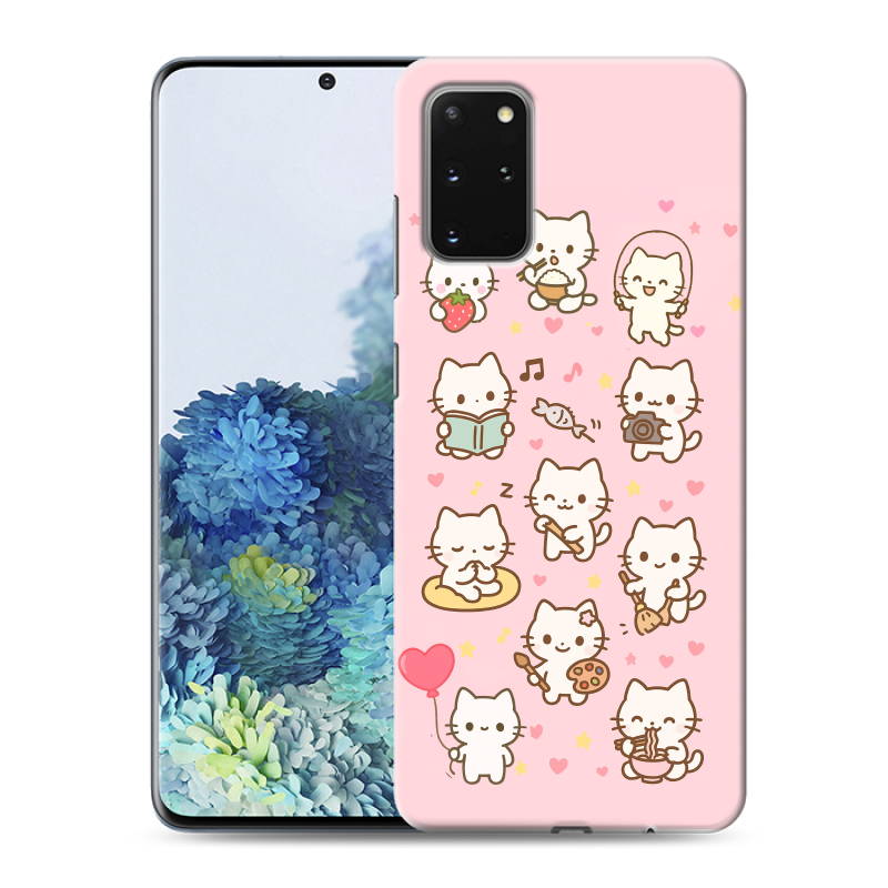 Силиконовый чехол на Samsung Galaxy S20 Plus с принтом Hello Kitty Хелоу Кити Силиконовый чехол на Samsung Galaxy S20 Plus с принтом Hello Kitty Хелоу Кити