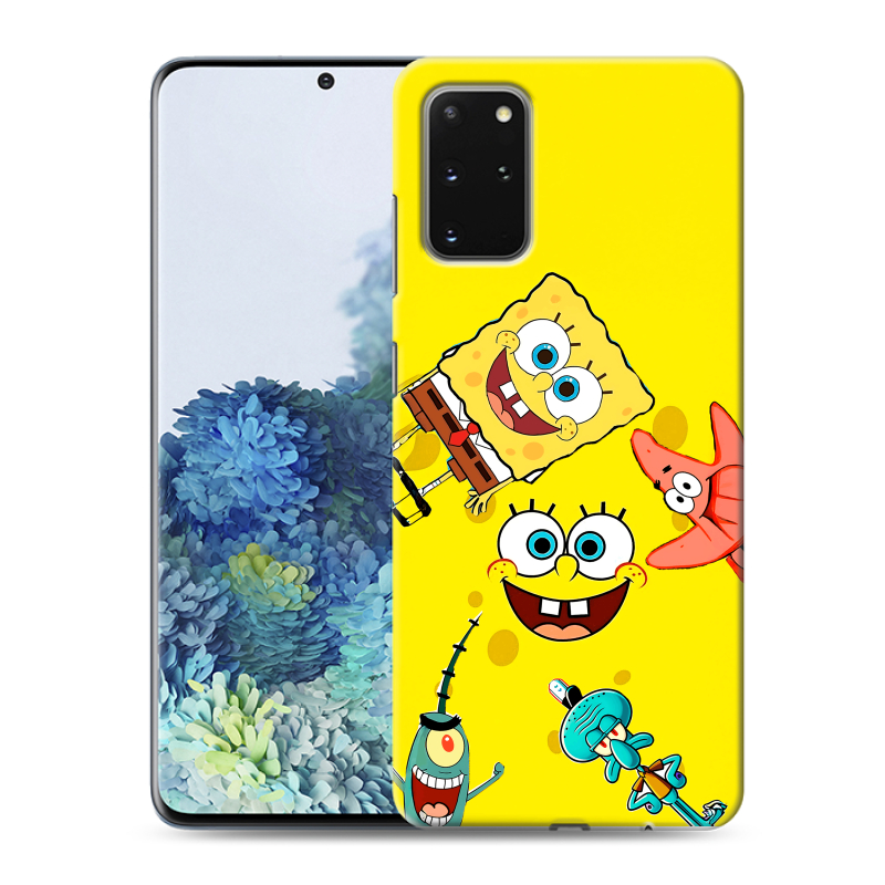 Силиконовый чехол на Samsung Galaxy S20 Plus с принтом Спанч боб Спанчбоб Силиконовый чехол на Samsung Galaxy S20 Plus с принтом Спанч боб Спанчбоб