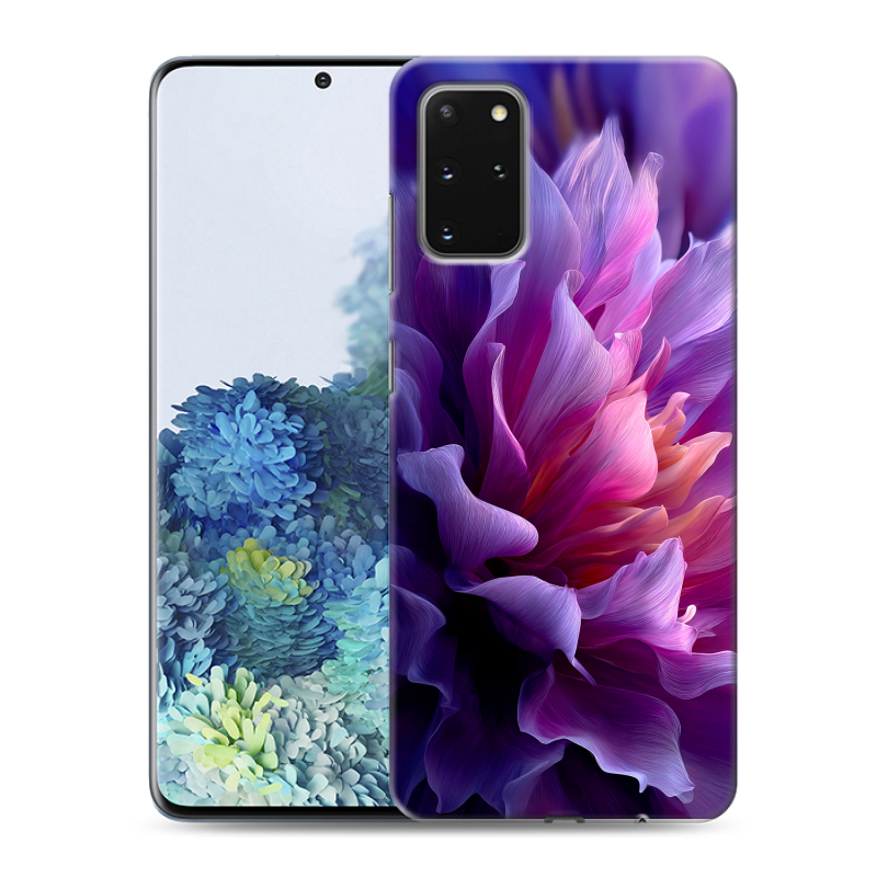 Силиконовый чехол на Samsung Galaxy S20 Plus с принтом женский цветы Силиконовый чехол на Samsung Galaxy S20 Plus с принтом женский цветы