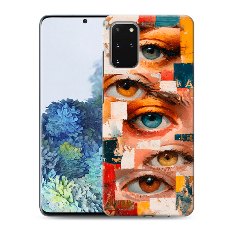 Силиконовый чехол на Samsung Galaxy S20 Plus с принтом Модный принт Силиконовый чехол на Samsung Galaxy S20 Plus с принтом Модный принт