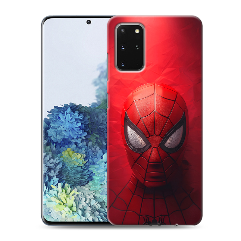 Силиконовый чехол на Samsung Galaxy S20 Plus с принтом Spiderman Человек паук Силиконовый чехол на Samsung Galaxy S20 Plus с принтом Spiderman Человек паук
