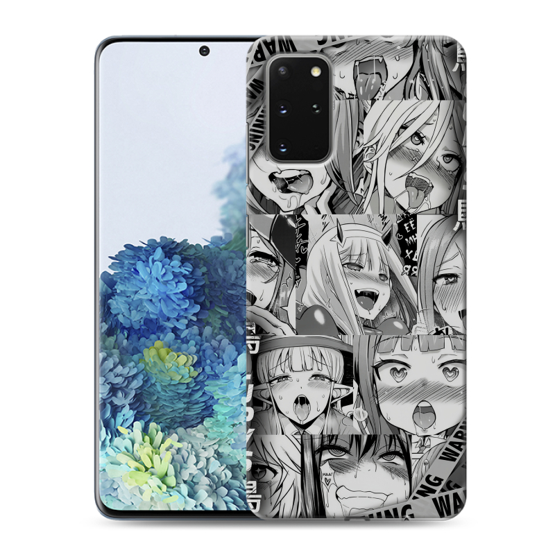 Силиконовый чехол на Samsung Galaxy S20 Plus с принтом Ahegao Ахегао Аниме Силиконовый чехол на Samsung Galaxy S20 Plus с принтом Ahegao Ахегао Аниме