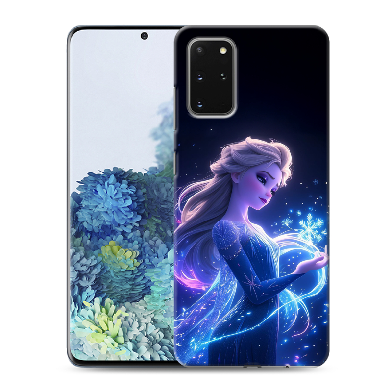 Силиконовый чехол на Samsung Galaxy S20 Plus с принтом Холодное сердце Frozen Силиконовый чехол на Samsung Galaxy S20 Plus с принтом Холодное сердце Frozen