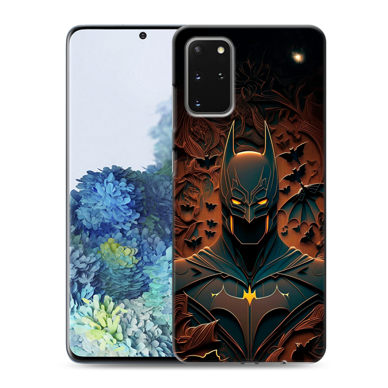 Силиконовый чехол на Samsung Galaxy S20 Plus с принтом Batman Бэтмен Силиконовый чехол на Samsung Galaxy S20 Plus с принтом Batman Бэтмен