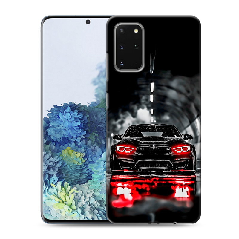 Силиконовый противоударный чехол на Samsung Galaxy S20 Plus с принтом BMW БМВ Силиконовый противоударный чехол на Samsung Galaxy S20 Plus с принтом BMW БМВ
