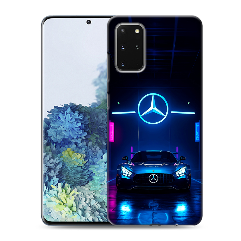 Силиконовый противоударный чехол на Samsung Galaxy S20 Plus с принтом Mercedes Мерседес Силиконовый противоударный чехол на Samsung Galaxy S20 Plus с принтом Mercedes Мерседес