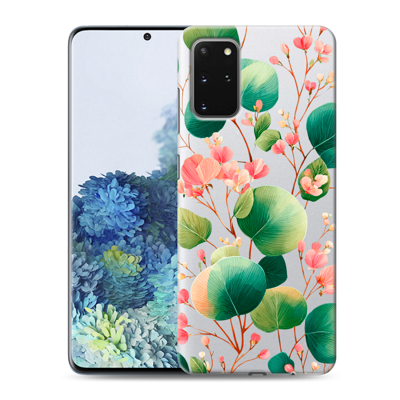 Силиконовый чехол на Samsung Galaxy S20 Plus с принтом женский Силиконовый чехол на Samsung Galaxy S20 Plus с принтом женский