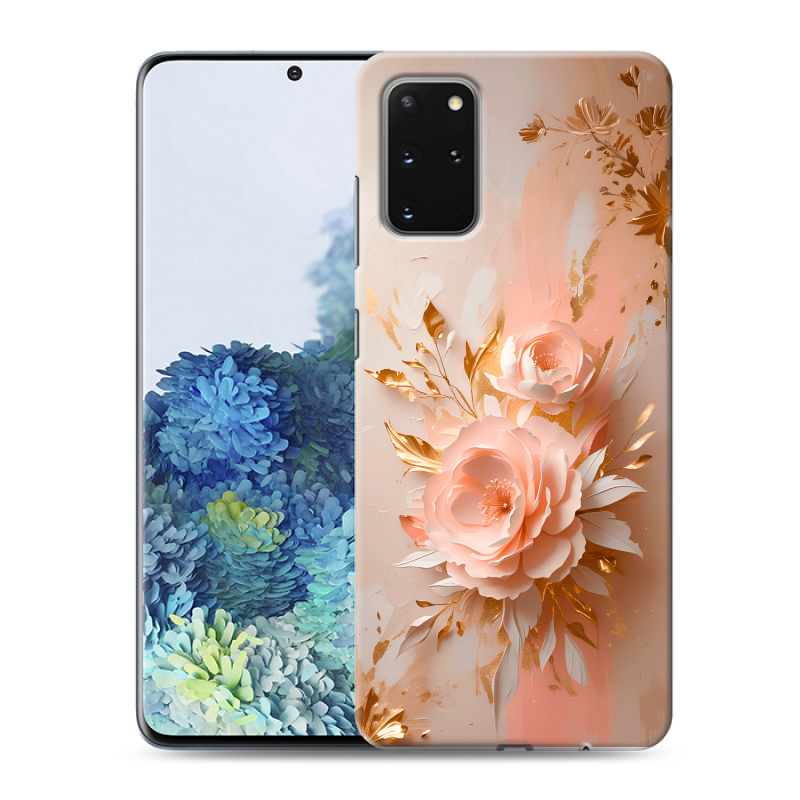 Силиконовый чехол на Samsung Galaxy S20 Plus с принтом женский Силиконовый чехол на Samsung Galaxy S20 Plus с принтом женский