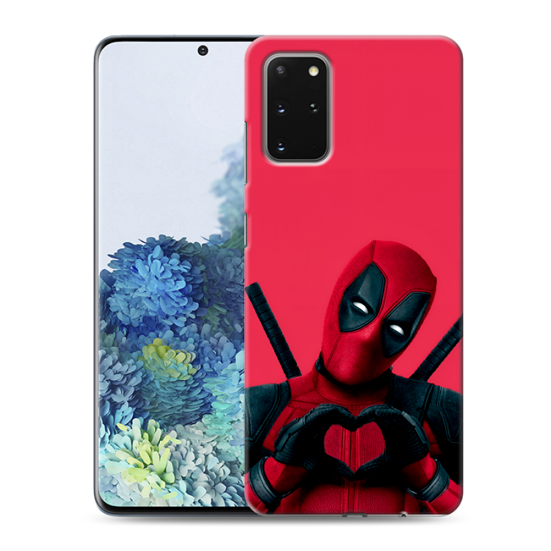 Силиконовый чехол на Samsung Galaxy S20 Plus с принтом Дедпул Deadpool Силиконовый чехол на Samsung Galaxy S20 Plus с принтом Дедпул Deadpool