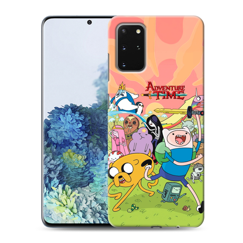 Силиконовый чехол на Samsung Galaxy S20 Plus с принтом Adventure time Время приключений Силиконовый чехол на Samsung Galaxy S20 Plus с принтом Adventure time Время приключений