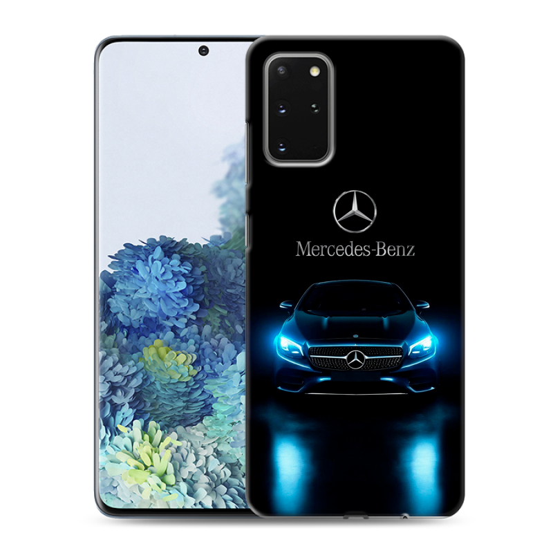 Силиконовый чехол на Samsung Galaxy S20 Plus с принтом Mercedes Мерседес Силиконовый чехол на Samsung Galaxy S20 Plus с принтом Mercedes Мерседес