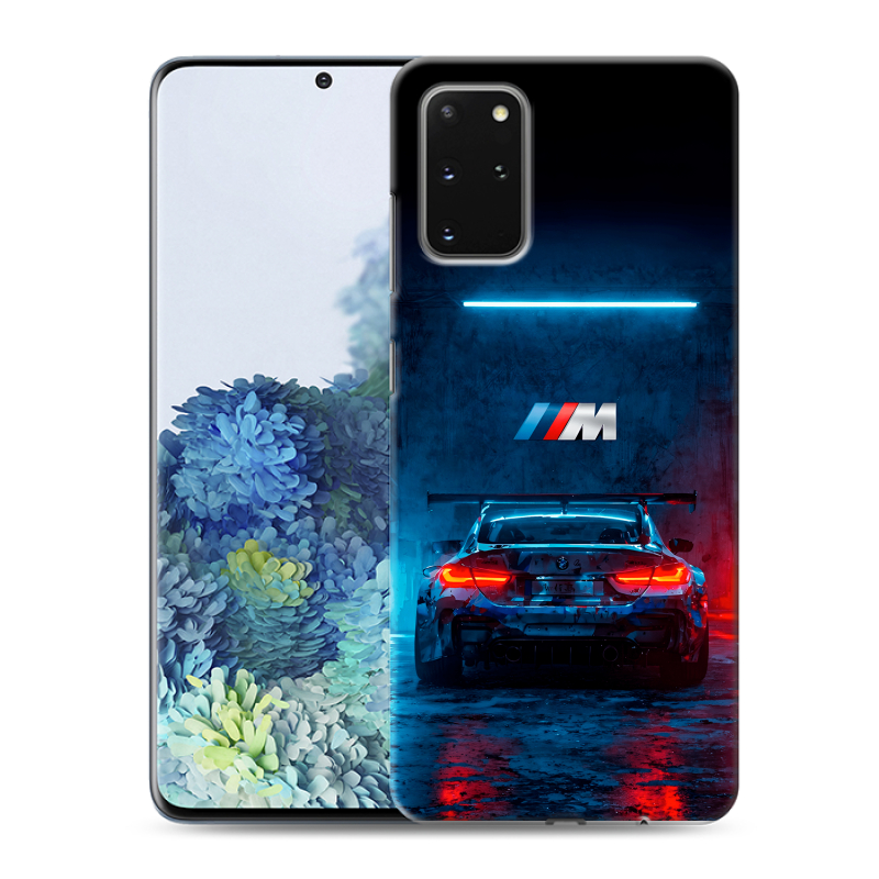 Силиконовый противоударный чехол на Samsung Galaxy S20 Plus с принтом BMW БМВ Силиконовый противоударный чехол на Samsung Galaxy S20 Plus с принтом BMW БМВ