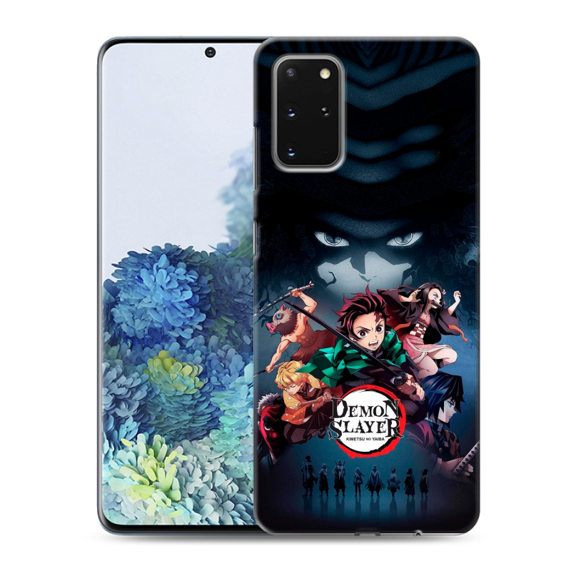 Силиконовый чехол на Samsung Galaxy S20 Plus с принтом Demon Slayer Клинок рассекающий демонов Силиконовый чехол на Samsung Galaxy S20 Plus с принтом Demon Slayer Клинок рассекающий демонов