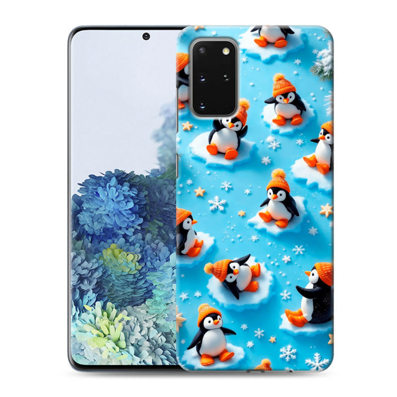 Силиконовый чехол на Samsung Galaxy S20 Plus с принтом Новый год Силиконовый чехол на Samsung Galaxy S20 Plus с принтом Новый год