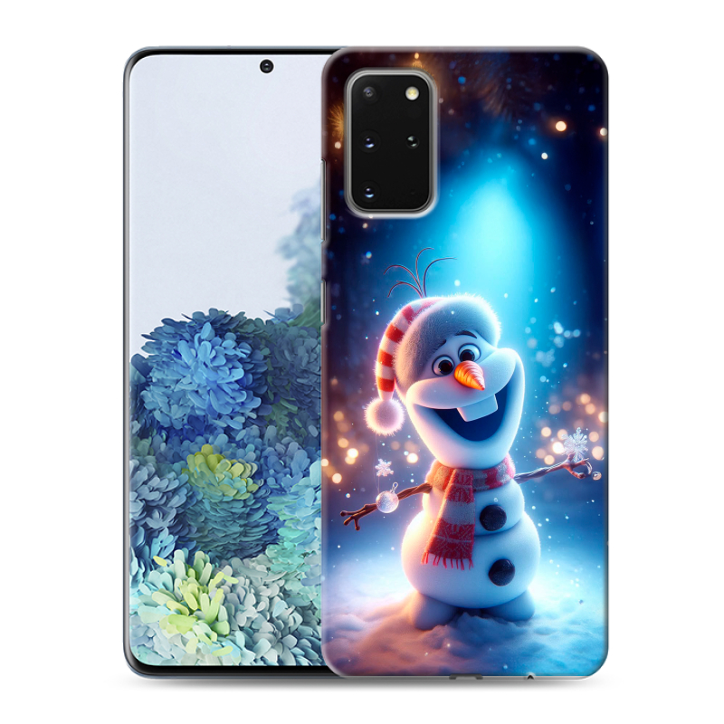 Силиконовый чехол на Samsung Galaxy S20 Plus с принтом Новый год Силиконовый чехол на Samsung Galaxy S20 Plus с принтом Новый год