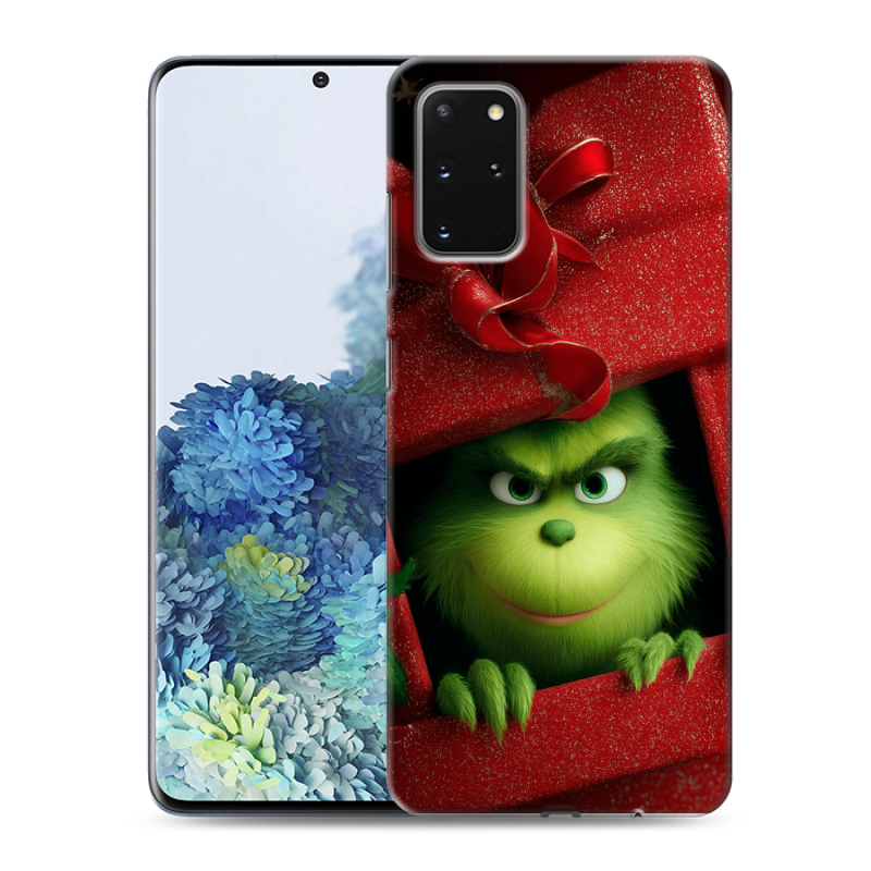 Силиконовый чехол на Samsung Galaxy S20 Plus с принтом Новый год Силиконовый чехол на Samsung Galaxy S20 Plus с принтом Новый год
