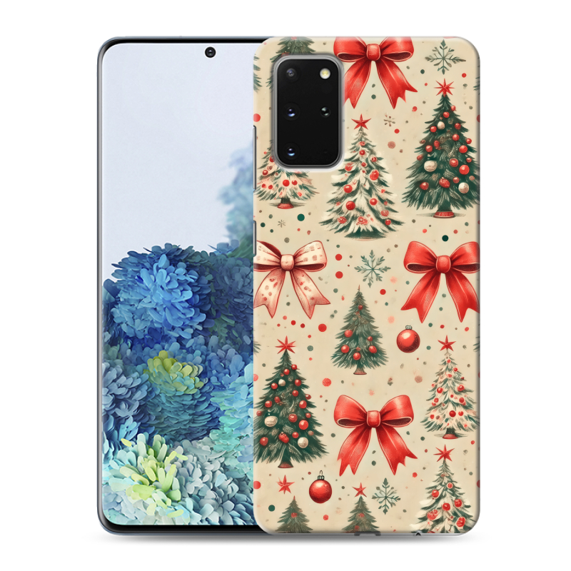 Силиконовый чехол на Samsung Galaxy S20 Plus с принтом Новый год Силиконовый чехол на Samsung Galaxy S20 Plus с принтом Новый год