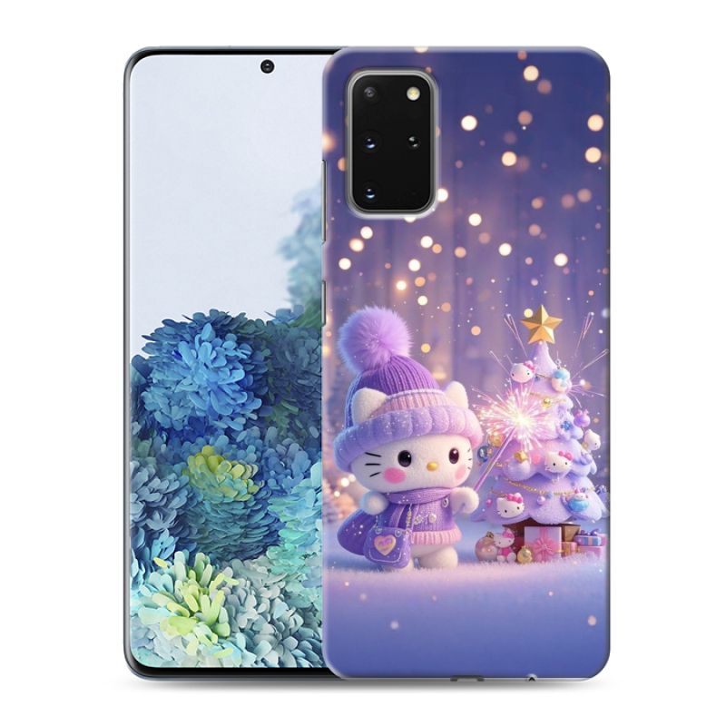 Силиконовый чехол на Samsung Galaxy S20 Plus с принтом Новый год Силиконовый чехол на Samsung Galaxy S20 Plus с принтом Новый год