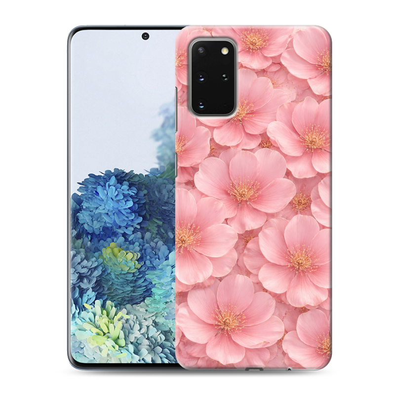 Силиконовый противоударный чехол на Samsung Galaxy S20 Plus с принтом женский Силиконовый противоударный чехол на Samsung Galaxy S20 Plus с принтом женский