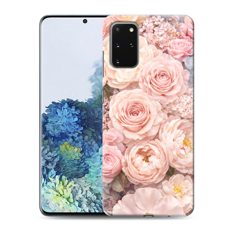 Силиконовый противоударный чехол на Samsung Galaxy S20 Plus с принтом женский Силиконовый противоударный чехол на Samsung Galaxy S20 Plus с принтом женский