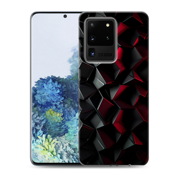 Силиконовый чехол на Samsung Galaxy S20 Ultra с принтом Абстракция Силиконовый чехол на Samsung Galaxy S20 Ultra с принтом Абстракция