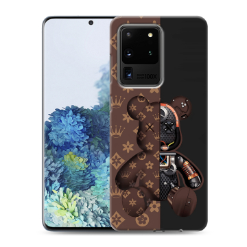 Силиконовый чехол на Samsung Galaxy S20 Ultra с принтом Луи робот Силиконовый чехол на Samsung Galaxy S20 Ultra с принтом Луи робот