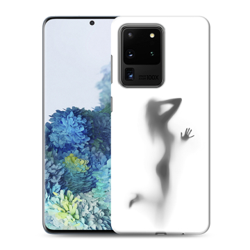 Силиконовый чехол на Samsung Galaxy S20 Ultra с принтом Силуэт Силиконовый чехол на Samsung Galaxy S20 Ultra с принтом Силуэт