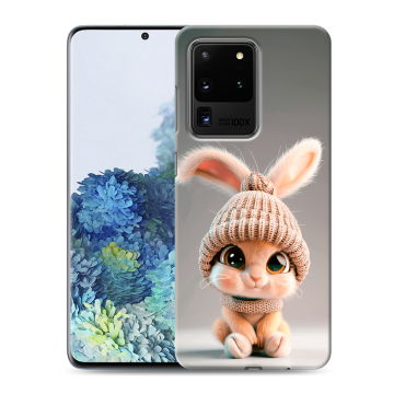 Силиконовый чехол на Samsung Galaxy S20 Ultra с принтом Кролик Силиконовый чехол на Samsung Galaxy S20 Ultra с принтом Кролик