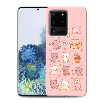 Силиконовый чехол на Samsung Galaxy S20 Ultra с принтом Hello Kitty Хелоу Кити Силиконовый чехол на Samsung Galaxy S20 Ultra с принтом Hello Kitty Хелоу Кити