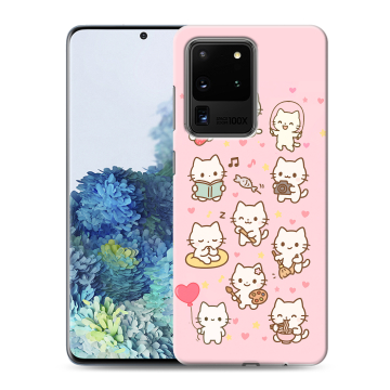 Силиконовый чехол на Samsung Galaxy S20 Ultra с принтом Hello Kitty Хелоу Кити Силиконовый чехол на Samsung Galaxy S20 Ultra с принтом Hello Kitty Хелоу Кити