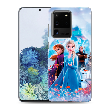 Силиконовый чехол на Samsung Galaxy S20 Ultra с принтом Холодное сердце Frozen Силиконовый чехол на Samsung Galaxy S20 Ultra с принтом Холодное сердце Frozen