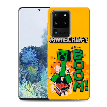 Силиконовый чехол на Samsung Galaxy S20 Ultra с принтом Майнкрафт Minecraft Силиконовый чехол на Samsung Galaxy S20 Ultra с принтом Майнкрафт Minecraft
