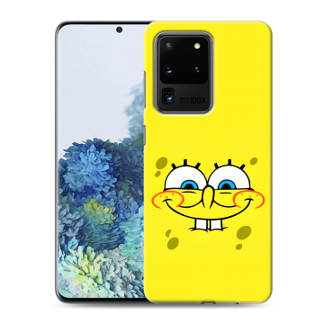 Силиконовый чехол на Samsung Galaxy S20 Ultra с принтом спанчбоб спанч боб Силиконовый чехол на Samsung Galaxy S20 Ultra с принтом спанчбоб спанч боб