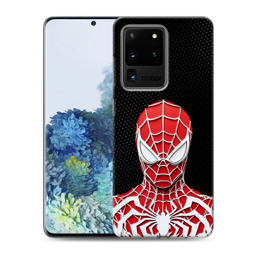 Силиконовый чехол на Samsung Galaxy S20 Ultra с принтом человек паук spiderman Силиконовый чехол на Samsung Galaxy S20 Ultra с принтом человек паук spiderman