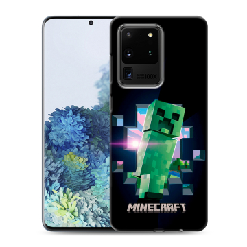 Силиконовый чехол на Samsung Galaxy S20 Ultra с принтом Майнкрафт Minecraft Силиконовый чехол на Samsung Galaxy S20 Ultra с принтом Майнкрафт Minecraft