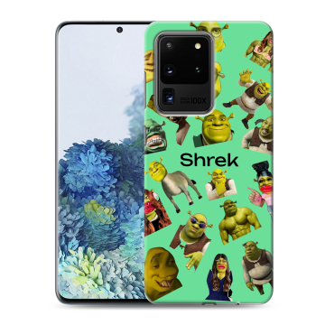 Силиконовый чехол на Samsung Galaxy S20 Ultra с принтом Шрек Shrek Силиконовый чехол на Samsung Galaxy S20 Ultra с принтом Шрек Shrek